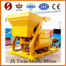 JS1000 concrete mixer 1m3 twin shaft concrete mixer double shaft paddle mixer